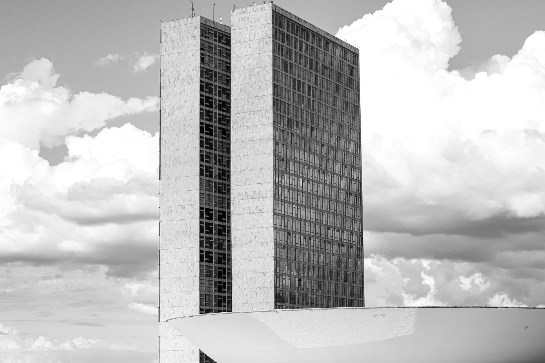 Fachada do Congresso Nacional em Brasília
