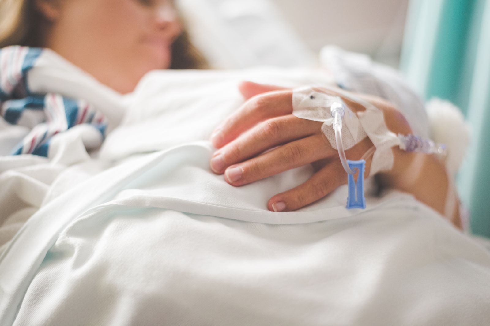 Paciente internado em leito hospitalar
